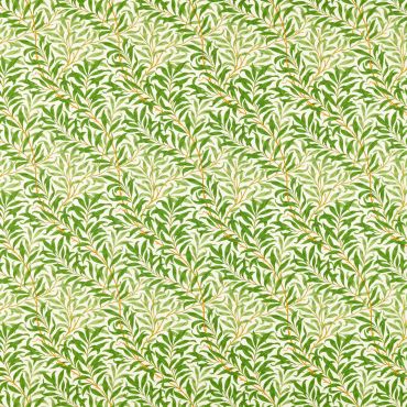 Willow Boughs Fabric Leaf Green