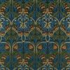 Bluebell Embroidery Fabric Tump/Webbs Blue