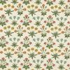 Daisy Embroidery Fabric Cream/Multi