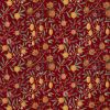Fruit Velvet Fabric Madder/Bayleaf