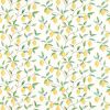 Lemon Tree Fabric Lemon/Bayleaf