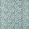 Marigold Fabric Sky/Chocolate