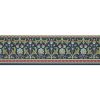 Ornamental Frieze Wallpaper Indigo/Thyme