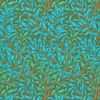 Willow Boughs Wallpaper Olive/Turquoise