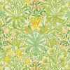 Woodland Weeds Wallpaper Sap Green